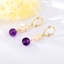 Show details for Latest Medium Nature Amethyst Dangle Earrings