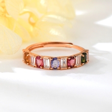 Show details for Best Cubic Zirconia Colorful Adjustable Ring