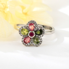 Show details for New Cubic Zirconia Delicate Adjustable Ring