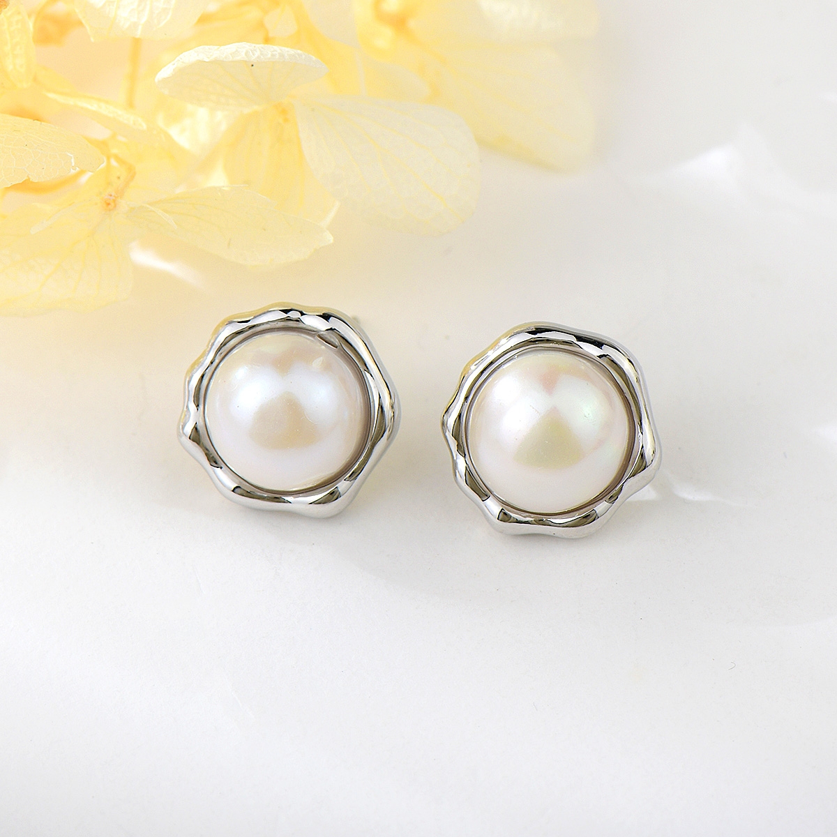 Classic Big Big Stud Earrings in Exclusive Design