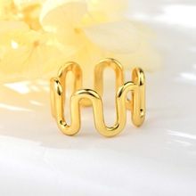 Show details for Famous Small Gold Plated Fashion Ring