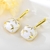 Picture of Good Quality Artificial Crystal Dubai Dangle Earrings From Reliable Factory