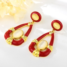 Show details for Amazing Big Dubai Dangle Earrings