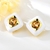 Picture of Affordable Gold Plated Zinc Alloy Dangle Earrings from Trust-worthy Supplier