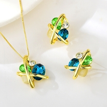 Show details for Filigree Big Blue 2 Piece Jewelry Set