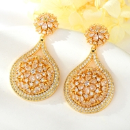 Show details for Luxury Big Dangle Earrings with Worldwide Shipping