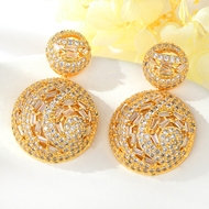 Show details for New Cubic Zirconia Luxury Dangle Earrings