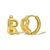 Picture of Bulk Gold Plated Small Huggie Earrings Exclusive Online