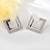 Picture of Shop Platinum Plated Classic Big Stud Earrings with Wow Elements