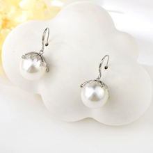 Show details for Bulk Platinum Plated Copper or Brass Dangle Earrings Exclusive Online