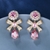 Picture of Popular Cubic Zirconia Delicate Dangle Earrings