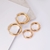 Picture of Delicate Big Huggie Earrings with Low MOQ
