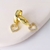 Picture of Delicate Love & Heart Dangle Earrings Online Only