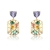 Picture of Attractive Purple Cubic Zirconia Dangle Earrings with No-Risk Return