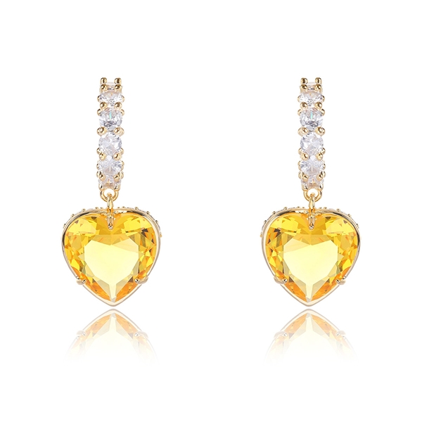 Picture of Distinctive Yellow Gold Plated Dangle Earrings with Low MOQ