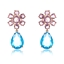 Show details for Nickel Free Gold Plated Big Dangle Earrings with No-Risk Refund