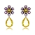 Picture of Need-Now Yellow Cubic Zirconia Dangle Earrings from Editor Picks