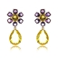 Show details for Need-Now Yellow Cubic Zirconia Dangle Earrings from Editor Picks