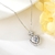 Picture of 925 Sterling Silver Cubic Zirconia Pendant Necklace from Certified Factory