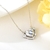 Picture of Trendy Platinum Plated Cubic Zirconia Pendant Necklace with No-Risk Refund