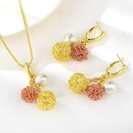 Show details for Good Quality Big Zinc Alloy 2 Piece Jewelry Set