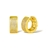 Picture of Copper or Brass Medium Huggie Earrings with Full Guarantee