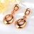 Picture of Low Price Zinc Alloy Rose Gold Plated Dangle Earrings from Trust-worthy Supplier