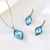 Picture of Geometric Platinum Plated 2 Piece Jewelry Set with Fast Delivery