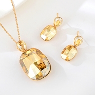 Show details for Geometric Medium 2 Piece Jewelry Set in Exclusive Design