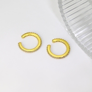 Picture of Delicate Gold Plated Clip On Earrings with Beautiful Craftmanship