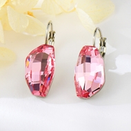 Show details for Popular Swarovski Element Big Dangle Earrings