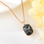 Show details for Copper or Brass Black Pendant Necklace from Certified Factory