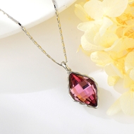 Show details for Wholesale Platinum Plated Geometric Pendant Necklace with No-Risk Return