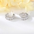 Picture of Irresistible White Platinum Plated Small Hoop Earrings As a Gift
