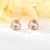 Picture of Irresistible White Small Big Stud Earrings with Easy Return