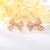 Picture of Bow Cubic Zirconia Big Stud Earrings with Fast Shipping