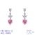 Picture of Luxury Pink Dangle Earrings in Exclusive Design