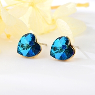 Show details for Chic Love & Heart Big Big Stud Earrings