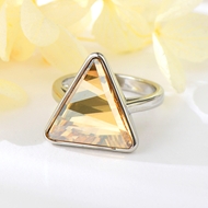 Show details for Purchase Platinum Plated Big Fashion Ring Exclusive Online