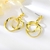 Picture of Great Value Gold Plated Zinc Alloy Dangle Earrings with Full Guarantee