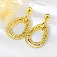 Picture of Big Dubai Dangle Earrings with Fast Shipping