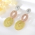 Picture of Zinc Alloy Multi-tone Plated Dangle Earrings From Reliable Factory