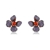 Picture of Charming Platinum Plated Cubic Zirconia Big Stud Earrings As a Gift