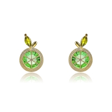 Show details for Famous Big Cubic Zirconia Big Stud Earrings
