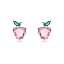 Show details for Delicate Cubic Zirconia Luxury Big Stud Earrings