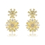 Show details for Hypoallergenic Gold Plated Big Dangle Earrings with Easy Return