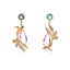 Show details for Filigree Big Flowers & Plants Dangle Earrings