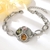 Picture of Buy Platinum Plated Colorful Fashion Bracelet with Wow Elements