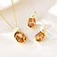 Show details for Eye-Catching Gold Plated Elegant 2 Piece Jewelry Set with Member Discount