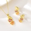 Show details for Elegant Gold Plated 2 Piece Jewelry Set As a Gift
